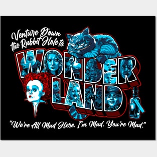 Venture Down the Rabbit Hole Posters and Art
